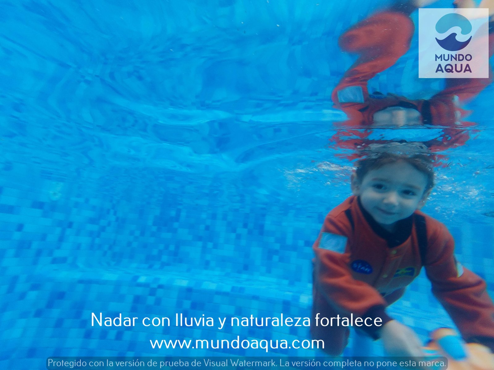 MundoAqua developing effective aquatic skills for children under 3 years old in Merida, Yucatan Mexico